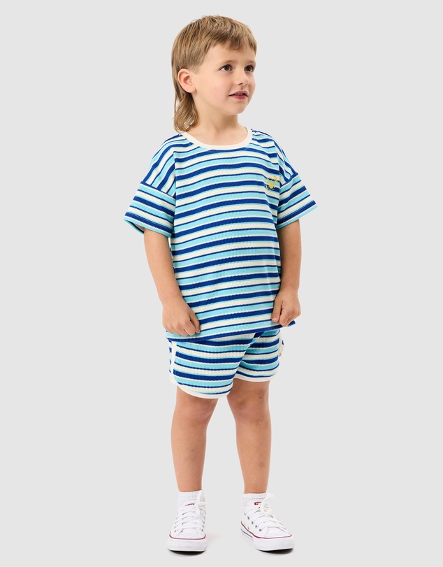 Goldie + Ace - Waffle Shorts - Babies-Kids