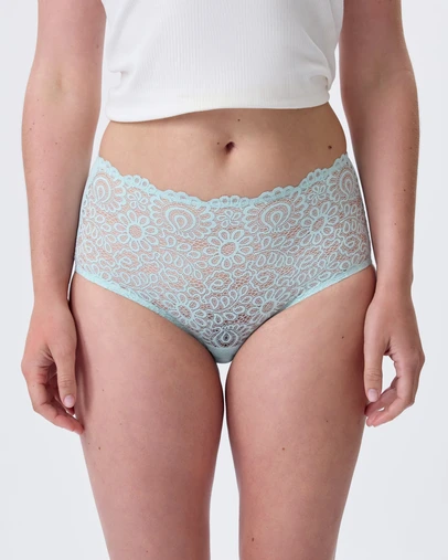 Bras N Things - Audrey Full Brief - Mint Green