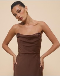 CHANCERY - Jada Strapless Corset Maxi Dress