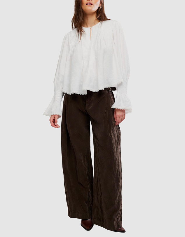 Free People - Thousand Pintucks Blouse