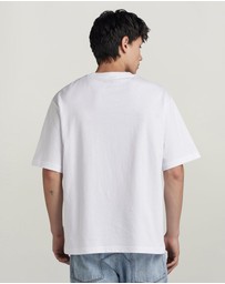 G-Star - Overdyed Center Chest Boxy Tee