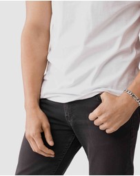 Diesel - Steel Silver-Tone Bracelet