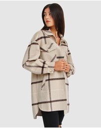 Belle & Bloom - River’s Edge Plaid Shacket