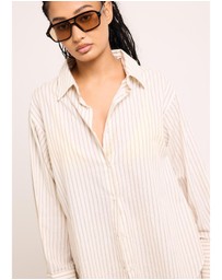 Subtitled - Zuri Striped Long Sleeve Shirt