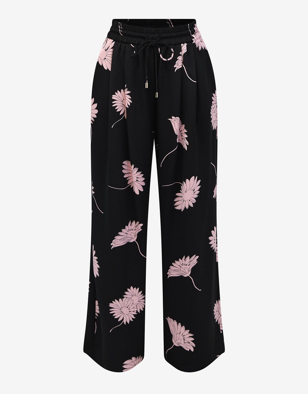 Forcast - Felicia Satin Elastic Pants