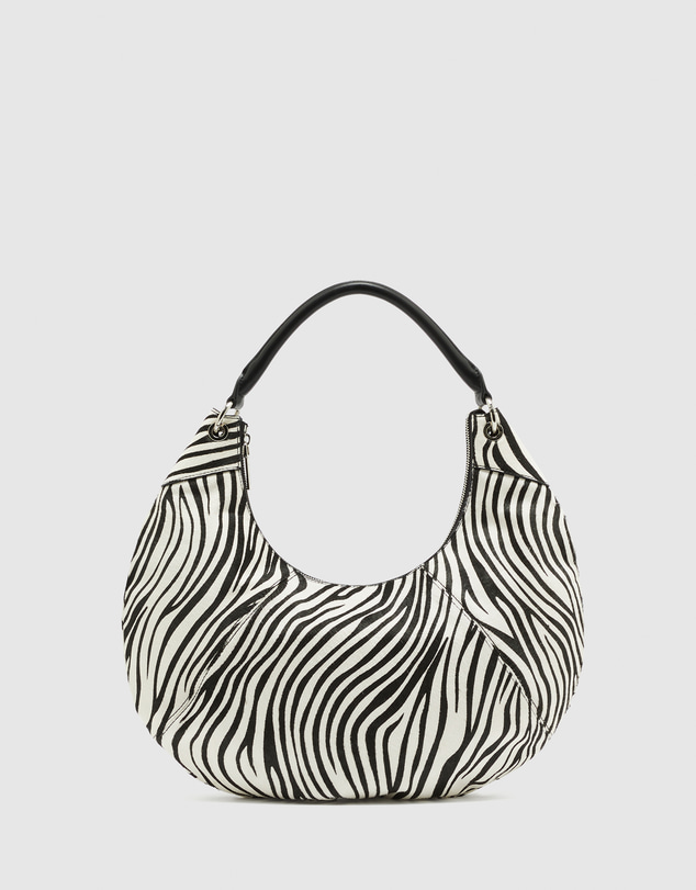Nakedvice - The Hughes Zebra Print Bag