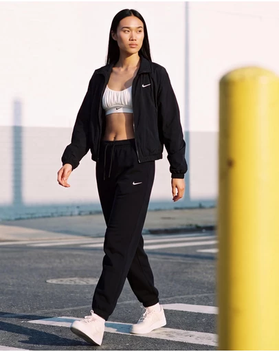 Nike - Nike Studio Fleece Medium Weight High-Rise Oversized Cuffed Pants