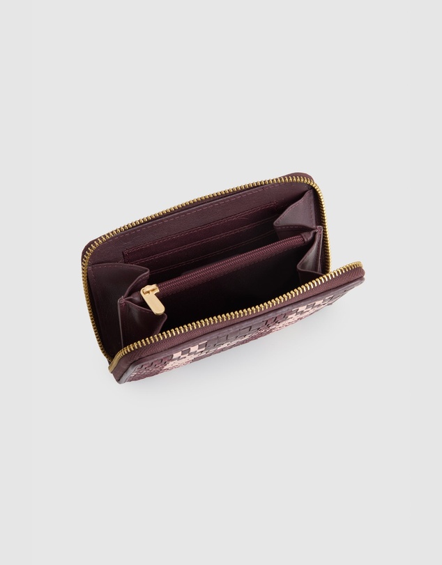 Evity - Nina Leather Zip Medium Wallet