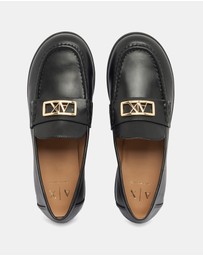 Armani Exchange - Maggie Formal Moccasins - Women's