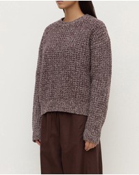 Assembly Label - Shiloh Speckle Wool Knit Jumper