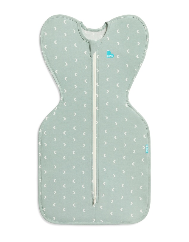 Love to Dream - Swaddle Up™ 1.0 TOG Cotton Olive Moon
