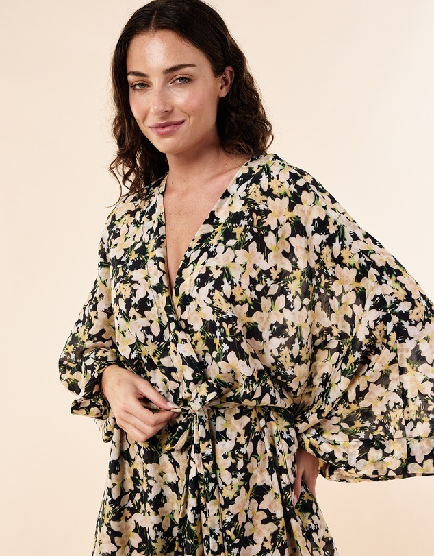 Papinelle - Serena Kimono Maxi Robe