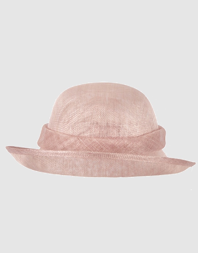 Max Alexander - Sinamay Dusty Pink Fashion Hat