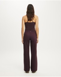 Cotton On Body Active - Ultra Soft Tie Front Wide Leg Pant