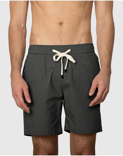 Mosmann - Travis Casual Shorts - Charcoal