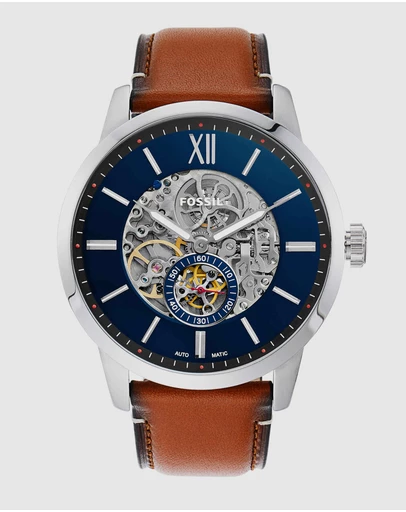 Fossil - Townsman Brown Mechanical Automatic Watch