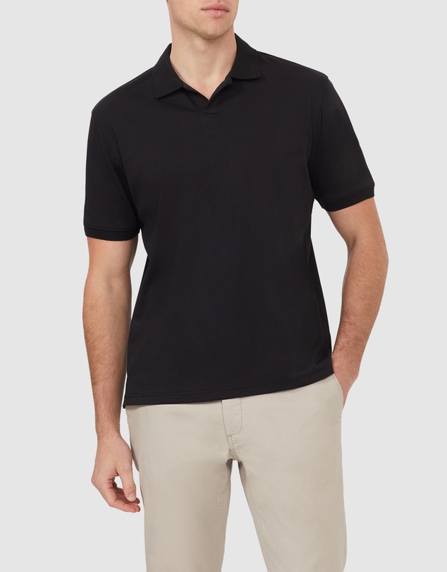 Van Heusen - Johnny Collar Interlock Polo