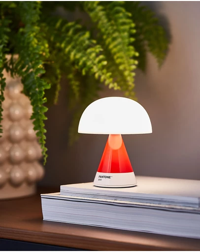 Lexon - Lexon Mina M Medium Portable Led Lamp PANTONE -2035 Red