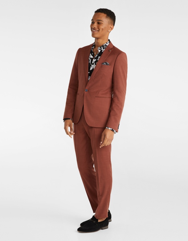 yd. - Lukey Skinny Stretch Suit Jacket