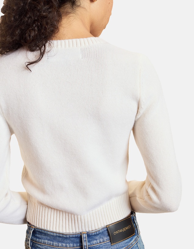 Cynthia Rowley - Intarsia Knit Sweater