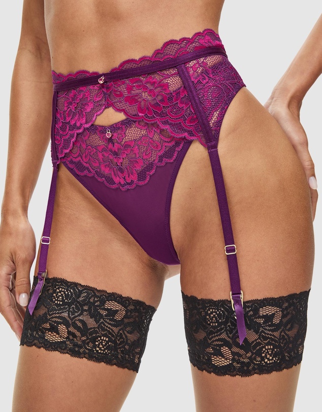 Ann Summers - Sexy Lace Two Tone Suspender Belt