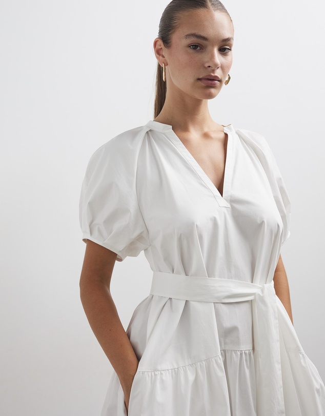 Lindsay Nicholas New York - Cotton Joan Midi Dress