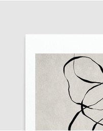 Olive et Oriel - Forme D'objet II Art Print