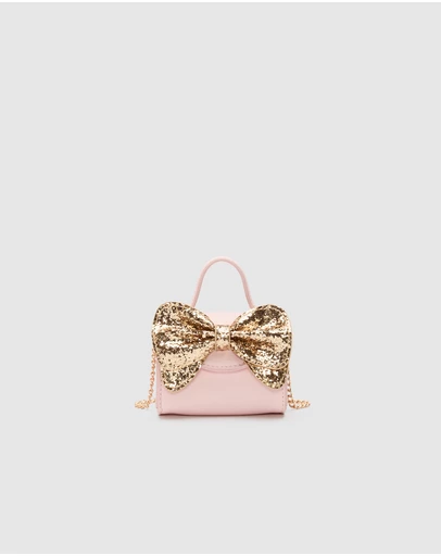 Seed Heritage - Micro Glitter Bow Bag