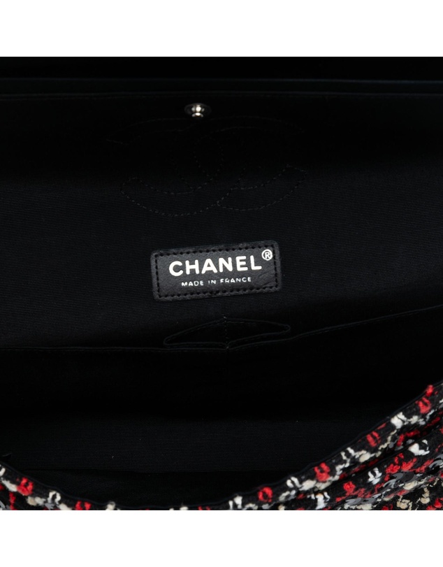 Pre-Loved by Azura Reborn - Pre-Loved Medium Classic Sequined Tweed Double Flap