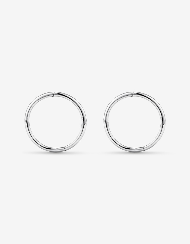 Michael Hill - 12mm Sleeper Earrings in 10kt White Gold