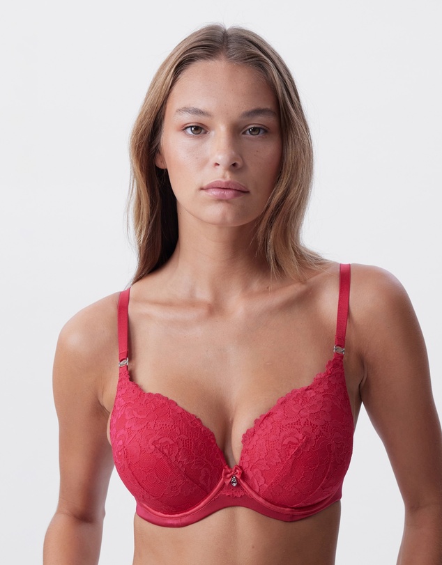 Bras N Things - Bethany Essentials Full Cup Bra - Red