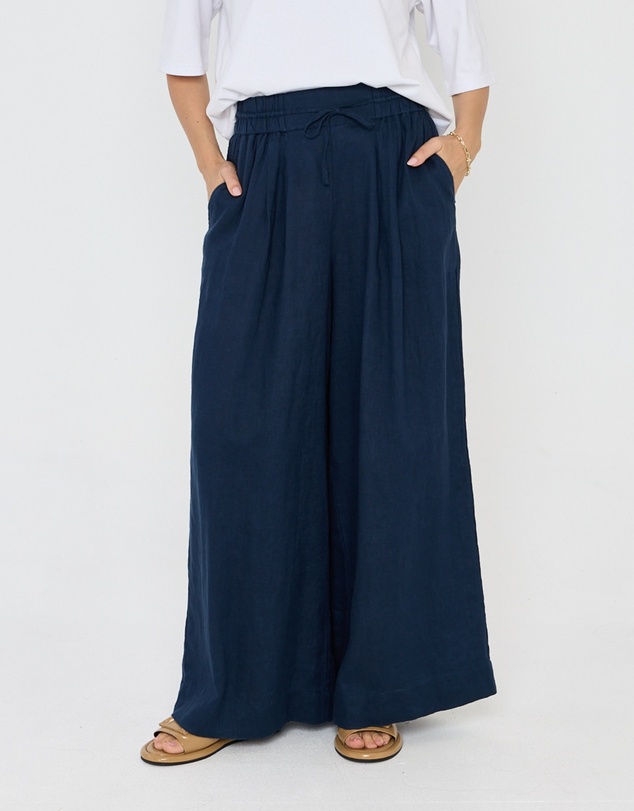 ALEXANDRA - Ciel Pants Navy