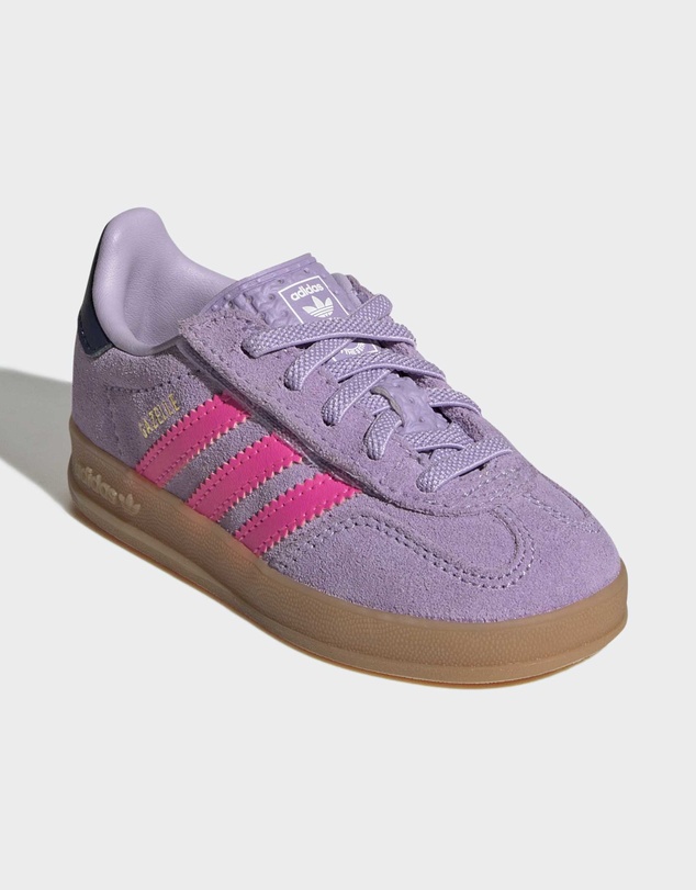 adidas Originals - GAZELLE INDOOR COMFORT CLOSURE ELASTIC LACE SHOES Infants