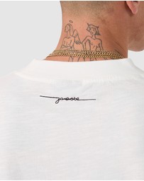 Zanerobe - Cropped Slub Flow Tee Vintage White