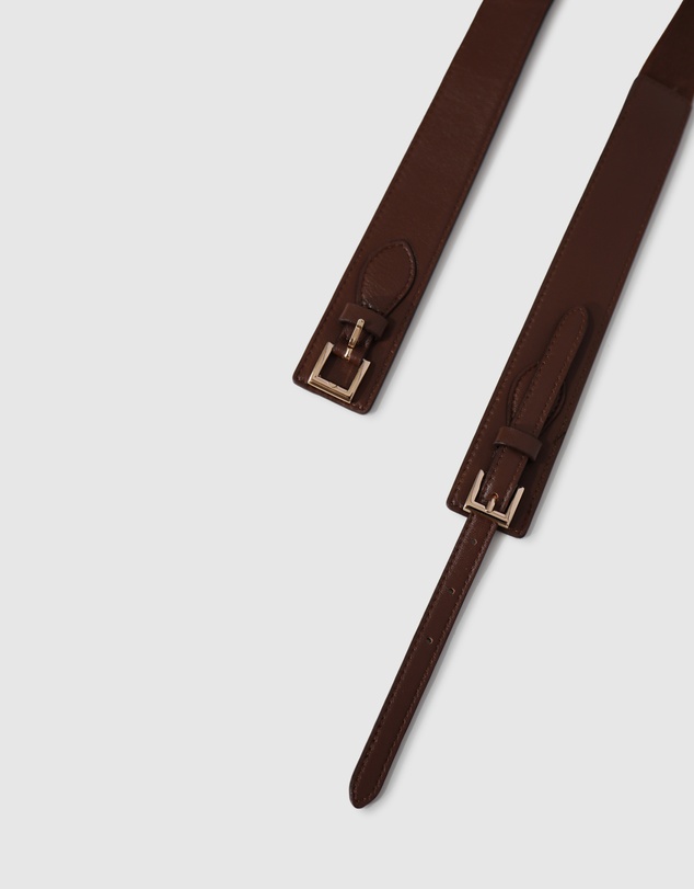 Belle & Bloom - London Fog Leather Waist Belt