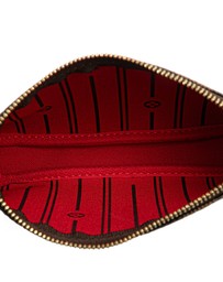 Pre-Loved by Azura Reborn - Pre-Loved louis vuitton Compact Accessory with Checkered Pattern and Embellished Patch