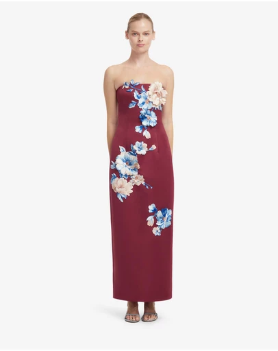 LEO LIN - Rayna Embroidered Maxi Dress