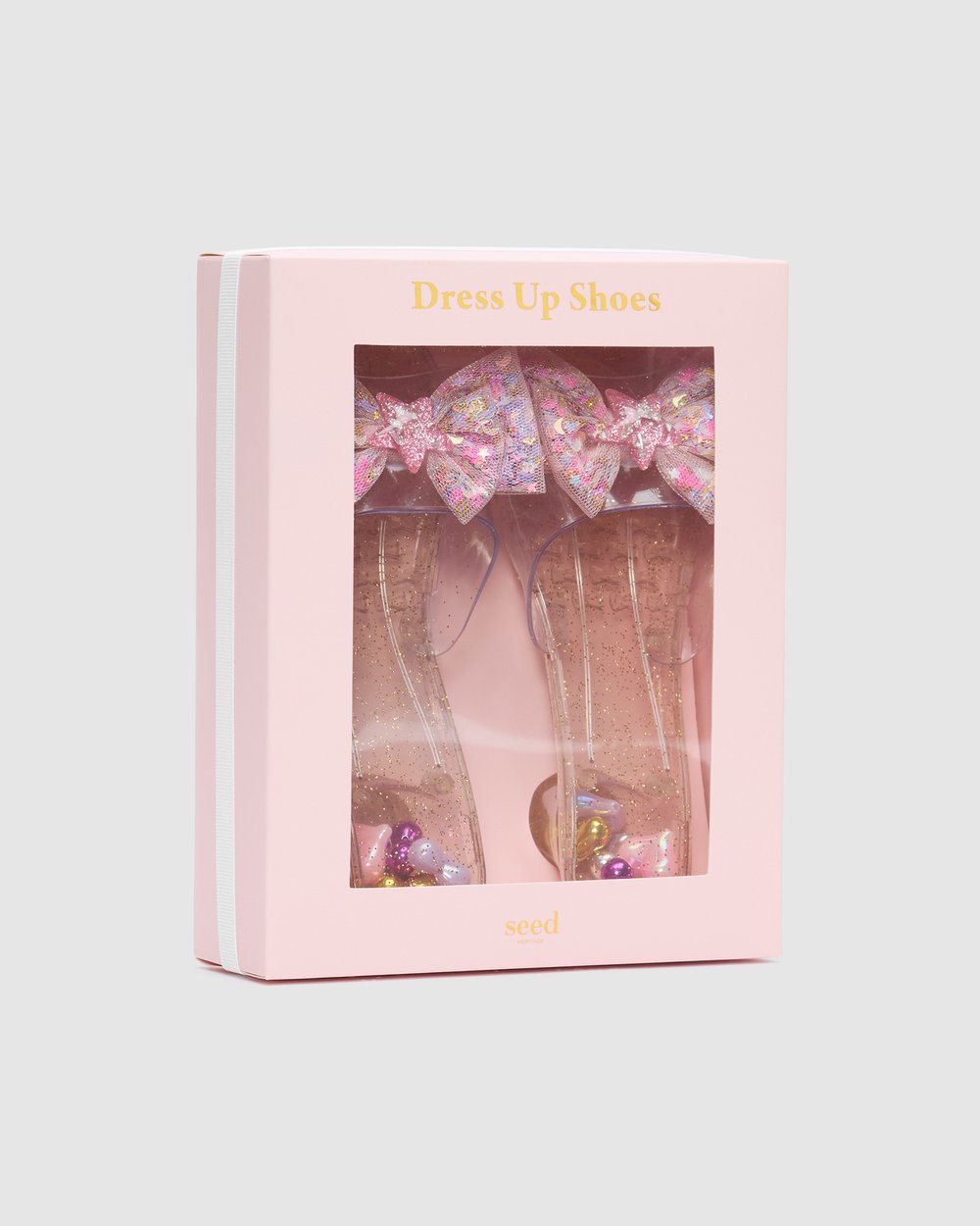 open lace back dress Dress Up Shoes hot pink LV570  Kidzstuffonline