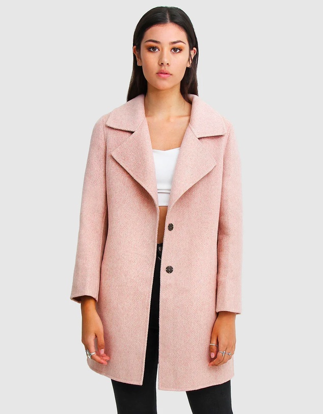 Belle & Bloom - Ex-Boyfriend Wool Blend Coat