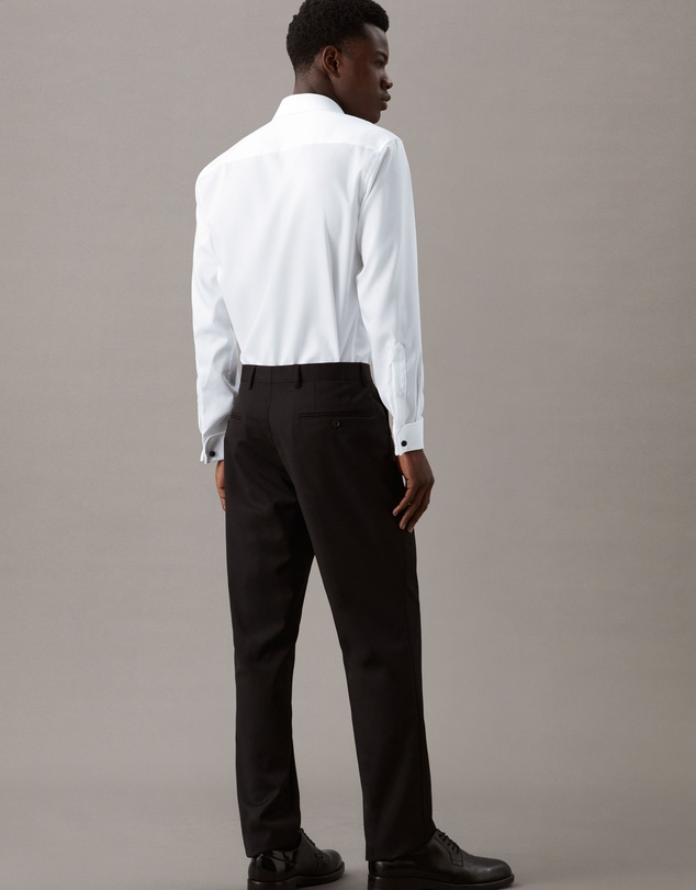 Calvin Klein - Pleated Front French Cuff Shirt