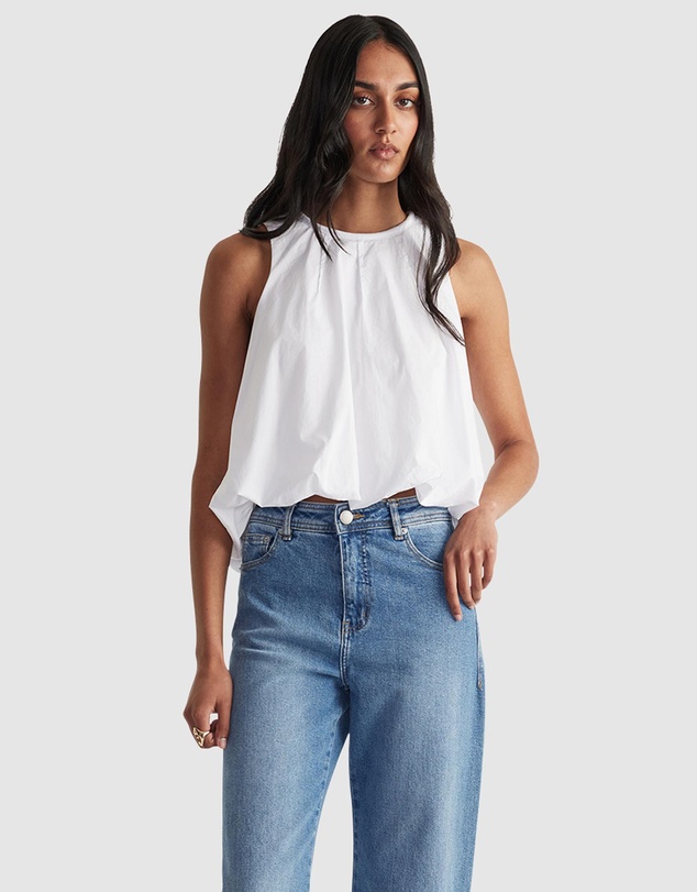 Decjuba - Rey Cotton Bubble Top