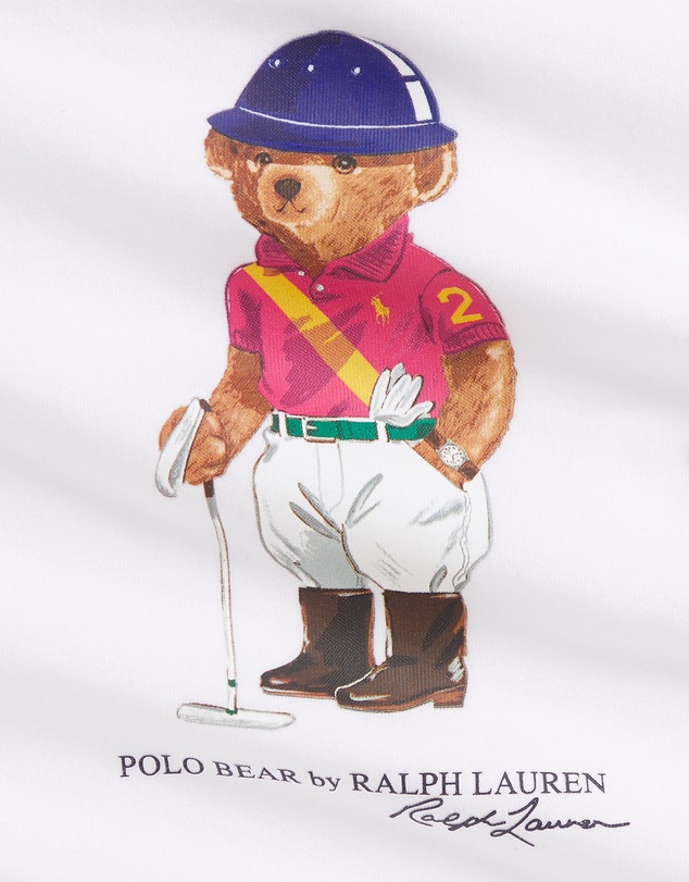 Polo Ralph Lauren - Polo Bear Cotton Jersey Bodysuit - Babies