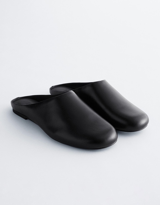 & Other Stories - Leather Slip-On Mules