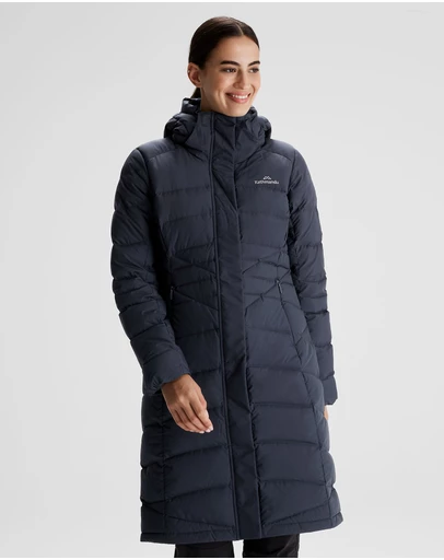 Kathmandu - Winterburn Down Puffer 600 Fill Longline Warm Winter Coat