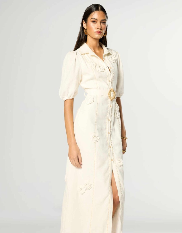 Winona - Rosalind Belted Midi Dress 