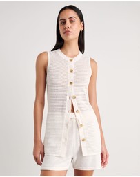 Jag - Brita Longline Knit Vest