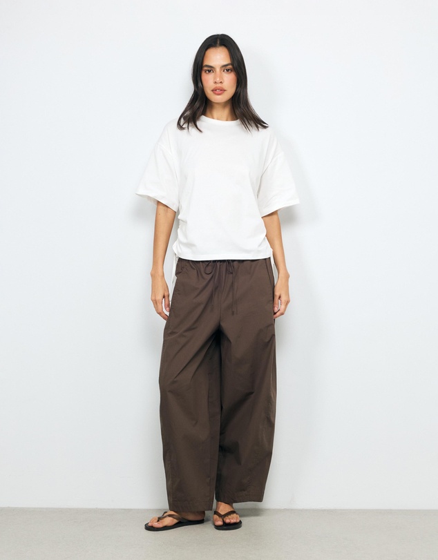AERE - Tie Detail T-Shirt