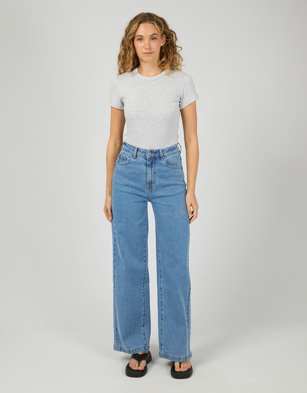 All About Eve - Aae Layers Tee Grey Marle