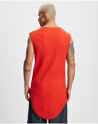 Surrounded By Ghosts - The Anorthite Cotton Rib Muscle T-Shirt