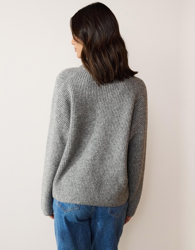 Atmos&Here - Marnie Mock Neck Knit Jumper